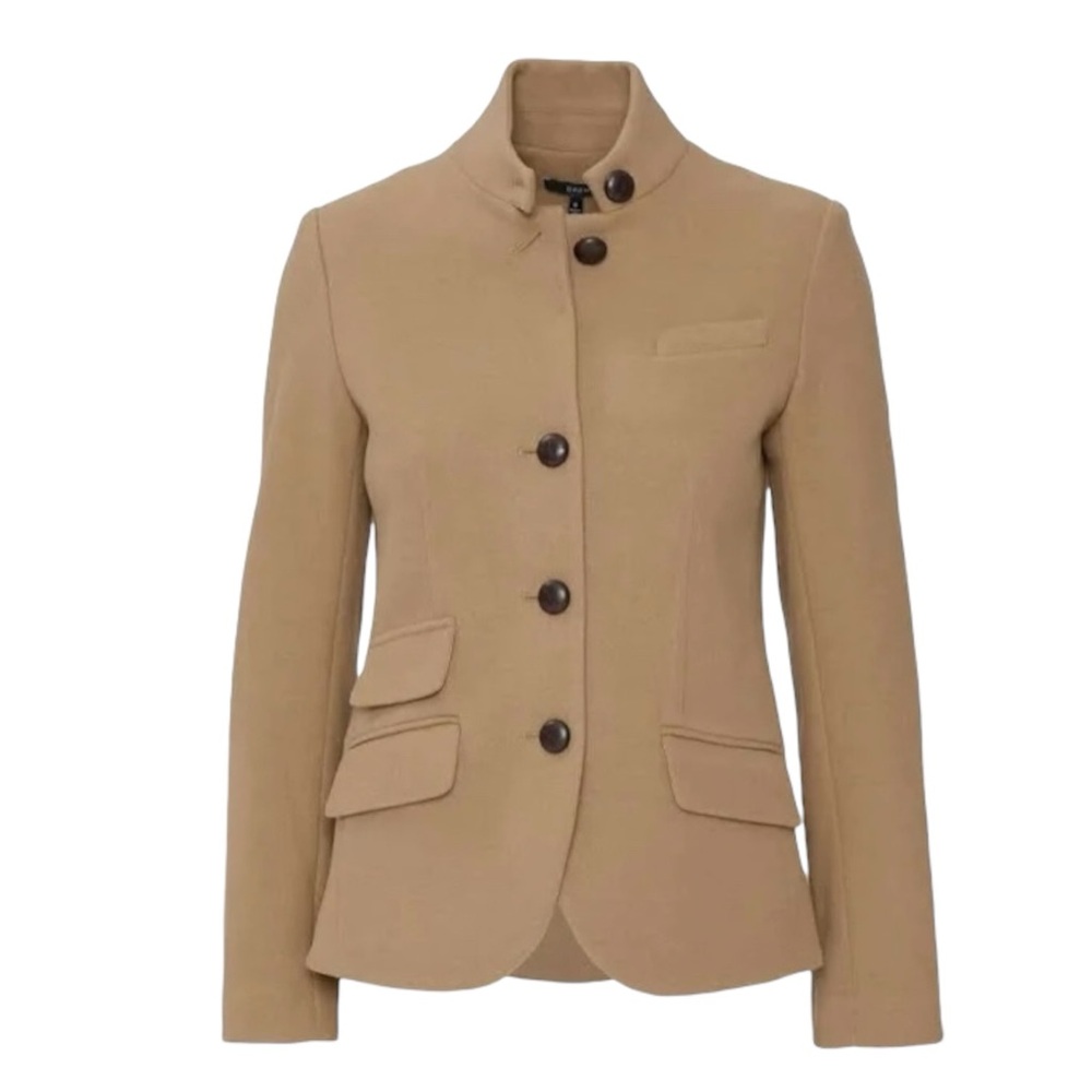 RAG & BONE NWT Tan Button-Up Tailored Jacket Size 6🌸 - Picture 2 of 13